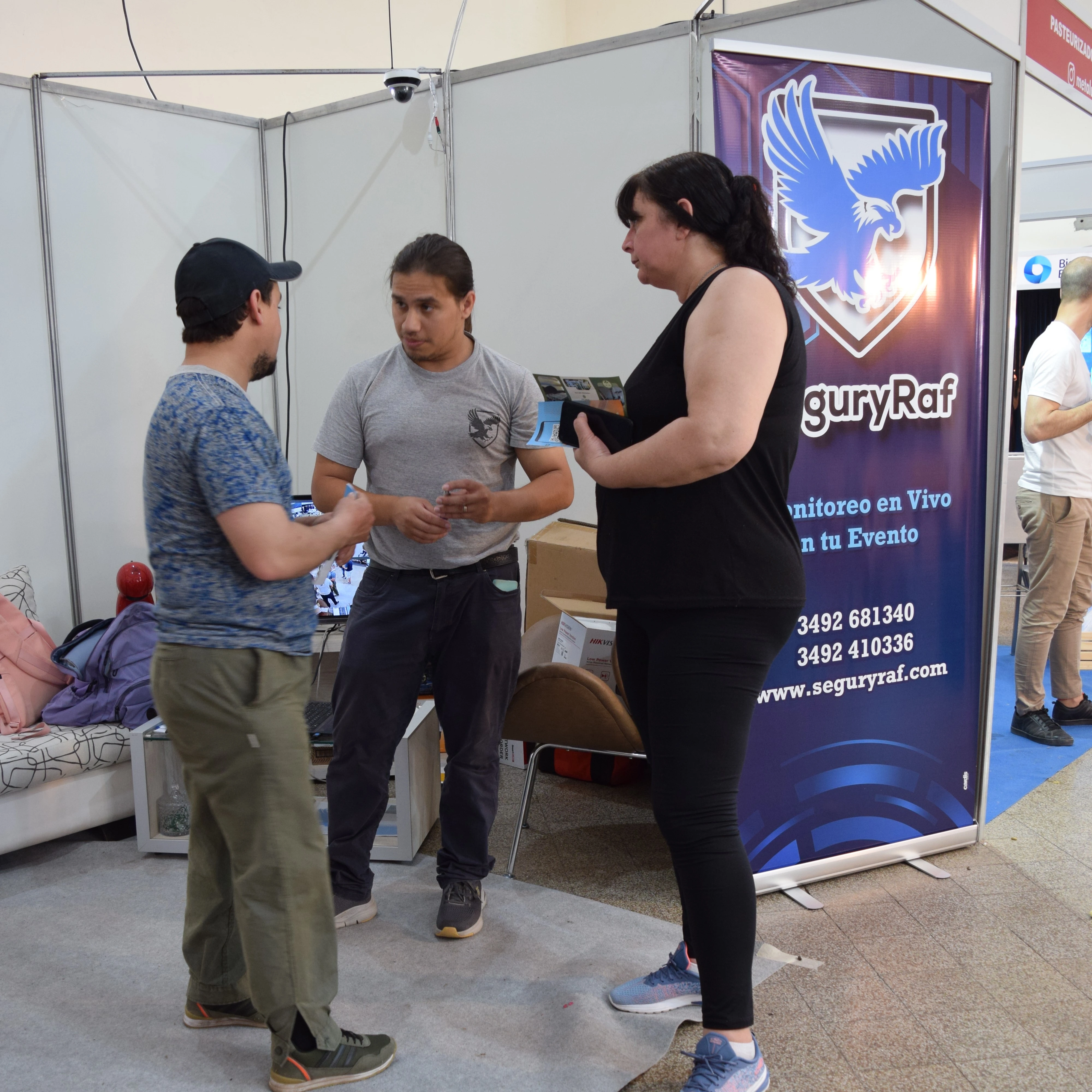 seguridad y limpieza en la Expo Rural 2024.